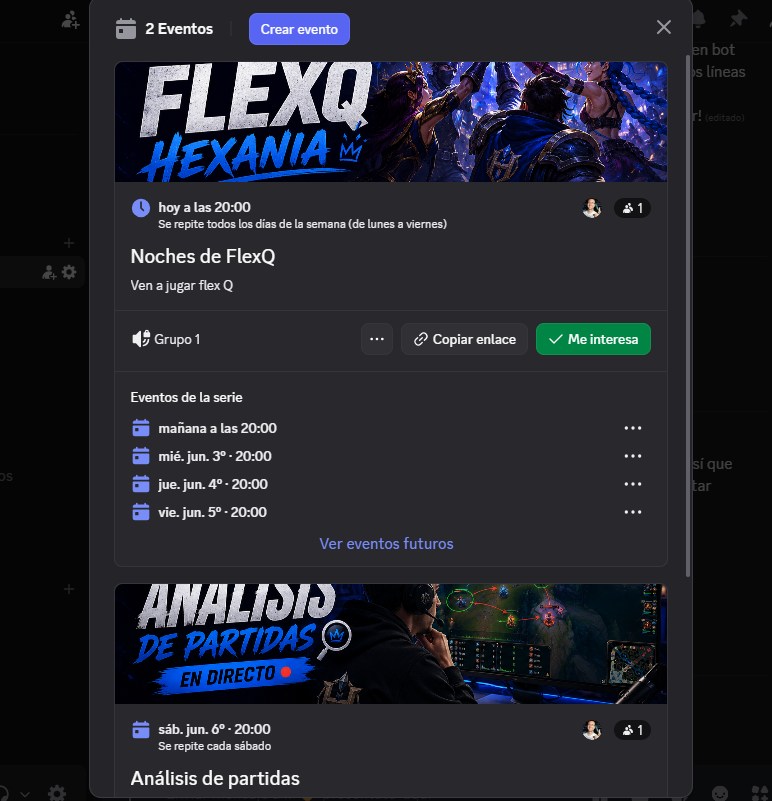 Eventos